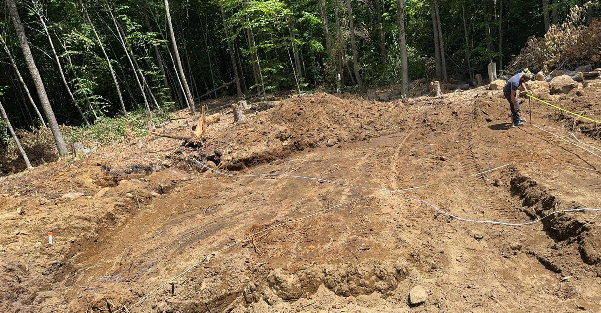Image d'une excavation faite par groupe duhamel