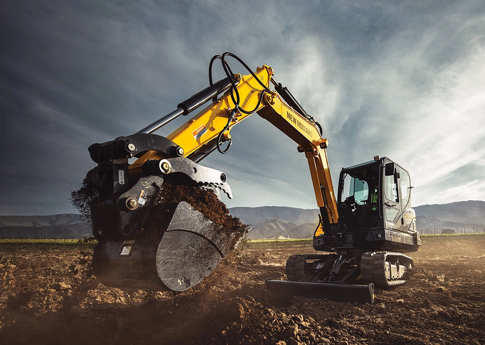 Image d'un excavateur du groupe duhamel